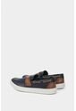 Mocasines Deportivos De Cuero Para Hombre Vintage Mocasines Deportivos De Cuero Para Hombre Vintage Azul 41 VÉLEZ de Vélez