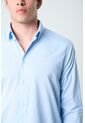 Camisa En Popelina Para Hombre Semifitted Camisa En Popelina Para Hombre Semifitted Azul Claro XXL VÉLEZ de Vélez