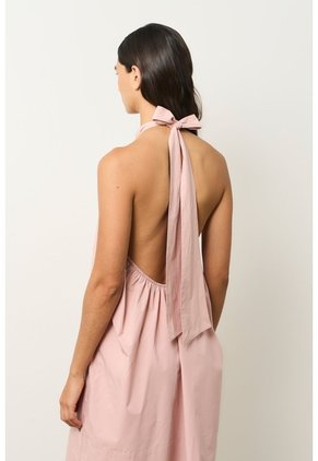 Vestido Mini Halter Para Mujer Lumbre Vestido Mini Halter Para Mujer Lumbre Natural 12 VÉLEZ