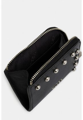 Porta Documentos Holy De Cuero Para Mujer Detalle Taches Porta Documentos Holy De Cuero Para Mujer Detalle Taches Negro Vélez