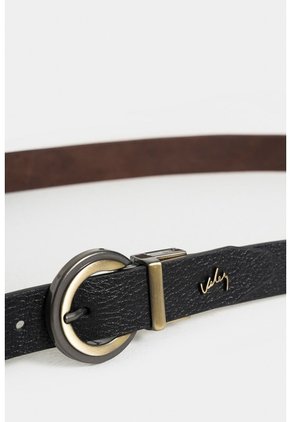 Cinturón Doble Faz London 2.0 De Cuero Para Mujer Acabado Abatanado Cinturón Doble Faz London 2.0 De Cuero Para Mujer Acabado Abatanado Combinado M VÉLEZ