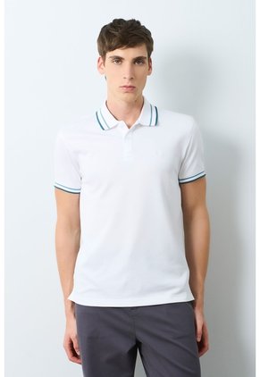 Polo Manga Corta Para Hombre Luzia Polo Manga Corta Para Hombre Luzia Blanco S VÉLEZ