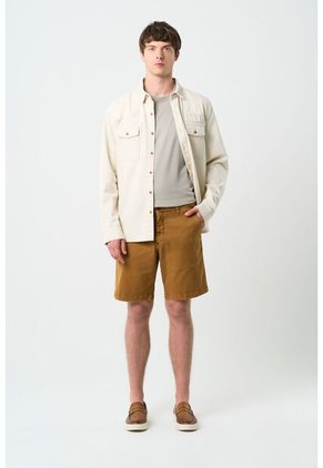 Bermuda Acacia En Drill Para Hombre Silueta Amplia Bermuda Acacia En Drill Para Hombre Silueta Amplia Cafe Claro 32 VÉLEZ