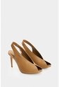 Sandalia Tacón En Cuero Para Mujer Aqua Sandalia Tacón En Cuero Para Mujer Aqua Miel 35 VÉLEZ de Vélez