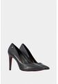 Tacones Cerrados De Cuero Liso Tacones Cerrados De Cuero Liso Negro 38 VÉLEZ de Vélez