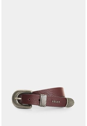 Cinturón Unifaz En Cuero Para Mujer Tierra Cinturón Unifaz En Cuero Para Mujer Tierra Vinotinto L VÉLEZ