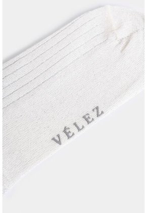 Calcetines Tobilleros Sereno Para Mujer Detalle Lúrex Calcetines Tobilleros Sereno Para Mujer Detalle Lúrex Crema XS VÉLEZ