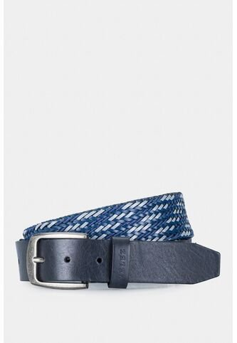 Cinturón Unifaz De Cuero Y Cordón Para Hombre Ciruela Cinturón Unifaz De Cuero Y Cordón Para Hombre Ciruela Azul Oscuro 38 VÉLEZ Vélez