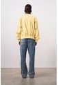 Chaqueta Bomber En Gamuza Croco Para Hombre Chaqueta Bomber En Gamuza Croco Para Hombre Amarillo XS VÉLEZ de Vélez