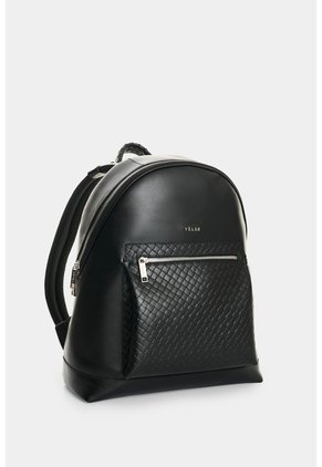 Morral En Cuero Para Mujer Floral Morral En Cuero Para Mujer Floral Negro VÉLEZ