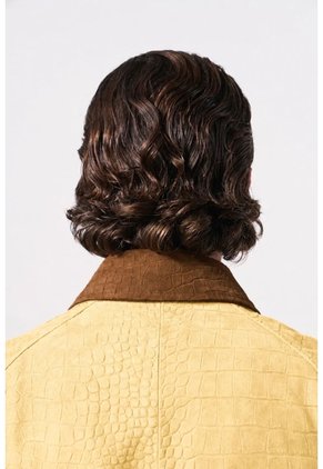 Chaqueta Bomber En Gamuza Croco Para Hombre Chaqueta Bomber En Gamuza Croco Para Hombre Amarillo XS VÉLEZ