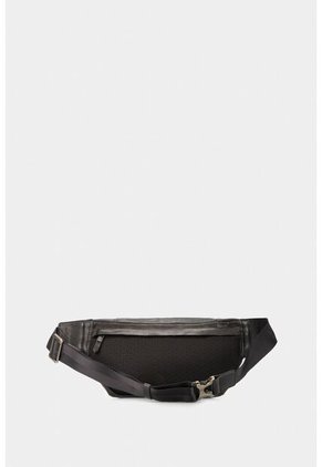 Riñonera Tivoli De Cuero Para Hombre Reata En Nylon Negro Riñonera Tivoli De Cuero Para Hombre Reata En Nylon Negro VÉLEZ