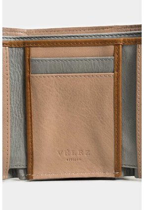 Cartera Mujer Piel Auténtica Rfid Negra Pequeña Plegable | Envío Gratis