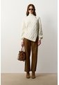 Sweater Tejido Para Mujer Albor Sweater Tejido Para Mujer Albor Crema XS VÉLEZ de Vélez