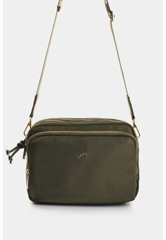 Manos Libres En Lona Y Cuero Para Mujer Square Manos Libres En Lona Y Cuero Para Mujer Square Verde Oliva VÉLEZ Vélez