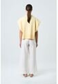 Pantalón Palazzo Caltha Para Mujer Fit Holgado Pantalón Palazzo Caltha Para Mujer Fit Holgado Crema 12 VÉLEZ de Vélez