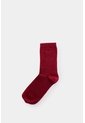 Calcetines Media Pierna Acanalado Para Hombre Calcetines Media Pierna Acanalado Para Hombre Rojo XS VÉLEZ de Vélez