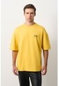Camiseta Relaxed Fit Para Hombre Camiseta Relaxed Fit Para Hombre Amarillo S VÉLEZ de Vélez
