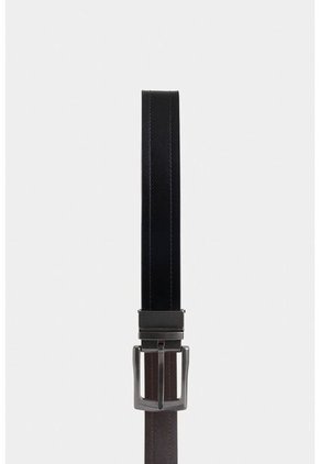 Cinturón Doble Faz Kafka De Cuero Para Hombre Hebilla Reversible Cinturón Doble Faz Kafka De Cuero Para Hombre Hebilla Reversible Combinado 34 VÉLEZ