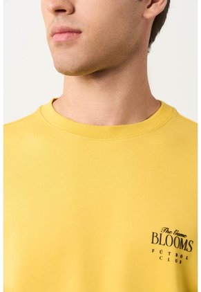 Camiseta Relaxed Fit Para Hombre Camiseta Relaxed Fit Para Hombre Amarillo S VÉLEZ
