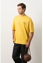 Camiseta Relaxed Fit Para Hombre Camiseta Relaxed Fit Para Hombre Amarillo S VÉLEZ de Vélez