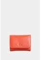 Billetera Pequeña En Cuero Para Mujer Billetera Pequeña En Cuero Para Mujer Naranja VÉLEZ de Vélez