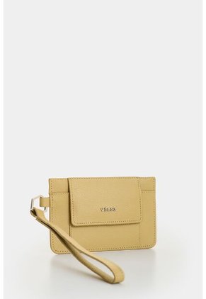 Portadocumentos Aventurina En Cuero Para Mujer Portadocumentos Aventurina En Cuero Para Mujer Verde Oliva VÉLEZ