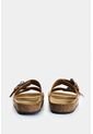 Sandalia Plana Pilos De Cuero Para Mujer Suela Corcho Sandalia Plana Pilos De Cuero Para Mujer Suela Corcho Miel 37 VÉLEZ de Vélez