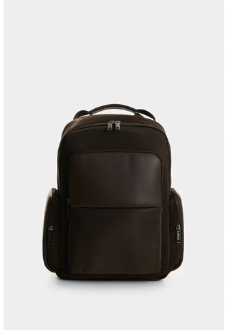 Tula Morral Caval De Lona Y Cuero Para Hombre Confort Tula Morral Caval De Lona Y Cuero Para Hombre Confort Cafe VÉLEZ Vélez