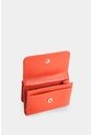 Billetera Pequeña En Cuero Para Mujer Billetera Pequeña En Cuero Para Mujer Naranja VÉLEZ de Vélez