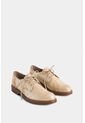 Zapato De Cordón Alba De Cuero Folia Para Mujer Estilo Oxford Zapato De Cordón Alba De Cuero Folia Para Mujer Estilo Oxford Dorado 38 Vélez de Vélez