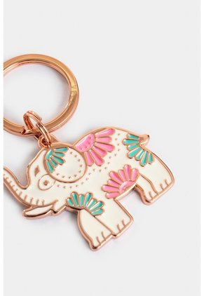 Llavero Metálico Para Mujer Elefante Arena Llavero Metálico Para Mujer Elefante Arena VÉLEZ