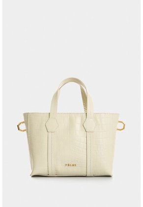 Manos Libres De Cuero Folia Para Mujer Nectaria Manos Libres De Cuero Folia Para Mujer Nectaria Blanco VÉLEZ