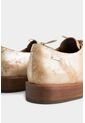 Zapato De Cordón Alba De Cuero Folia Para Mujer Estilo Oxford Zapato De Cordón Alba De Cuero Folia Para Mujer Estilo Oxford Dorado 38 Vélez de Vélez