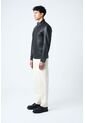 Chaqueta Bosa De Cuero Para Hombre Fit Semi Holgado Chaqueta Bosa De Cuero Para Hombre Fit Semi Holgado Negro XXXL VÉLEZ de Vélez