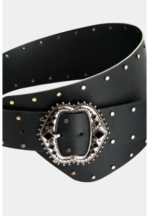 Cinturón Unifaz En Cuero Para Mujer Xinca Cinturón Unifaz En Cuero Para Mujer Xinca Negro S VÉLEZ