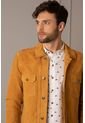 Chaqueta Zambeze De Gamuza Para Hombre Cuello Camisero de Vélez