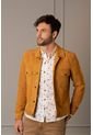 Chaqueta Zambeze De Gamuza Para Hombre Cuello Camisero de Vélez