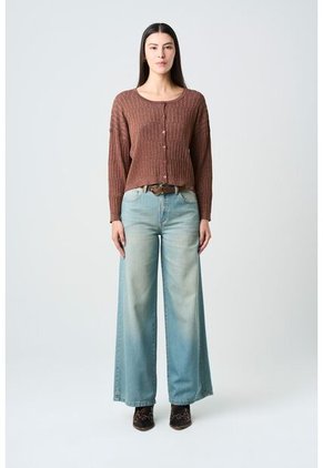 Cardigan Tejido Para Mujer Gael Cardigan Tejido Para Mujer Gael Bronce S VÉLEZ