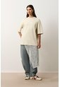 Camiseta Relaxed Fit Para Hombre Camiseta Relaxed Fit Para Hombre Crema XL VÉLEZ de Vélez
