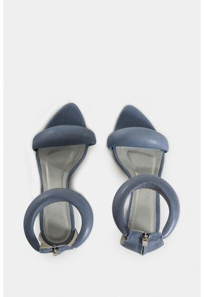 Sandalias Tacón Mercurio De Cuero Para Mujer Dima En Punta V Sandalias Tacón Mercurio De Cuero Para Mujer Dima En Punta V Azul Claro 40 Vélez