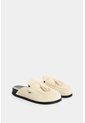 Suecos Tipo Mule En Cuero Para Mujer Tairu Suecos Tipo Mule En Cuero Para Mujer Tairu Crema 39 VÉLEZ de Vélez