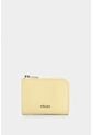 Porta Documentos Holy De Cuero Para Mujer Cremallera Porta Documentos Holy De Cuero Para Mujer Cremallera Amarillo VÉLEZ de Vélez