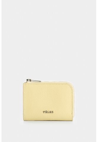 Porta Documentos Holy De Cuero Para Mujer Cremallera Porta Documentos Holy De Cuero Para Mujer Cremallera Amarillo VÉLEZ Vélez