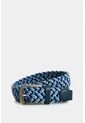 Cinturón Trenzado Para Hombre Zafiro 2 Cinturón Trenzado Para Hombre Zafiro 2 Azul Claro 40 VÉLEZ de Vélez