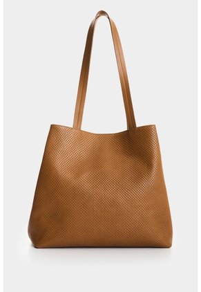 Shopping Munai En Cuero Grabado Para Mujer Shopping Munai En Cuero Grabado Para Mujer Miel VÉLEZ