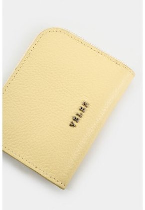 Porta Documentos Holy De Cuero Para Mujer Cremallera Porta Documentos Holy De Cuero Para Mujer Cremallera Amarillo VÉLEZ