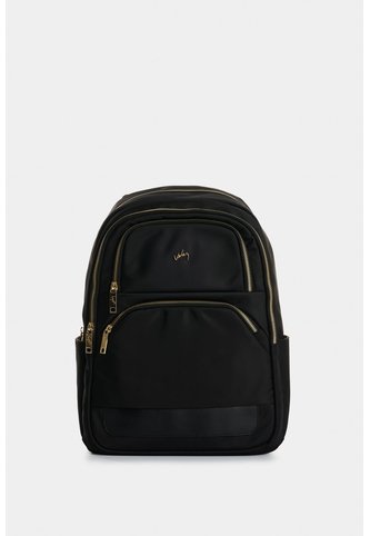 Tula Morral En Lona Y Cuero Para Mujer Biel Tula Morral En Lona Y Cuero Para Mujer Biel Negro VÉLEZ Vélez