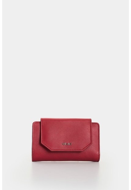 Billetera Bravo En Cuero Para Mujer Billetera Bravo En Cuero Para Mujer Rojo VÉLEZ