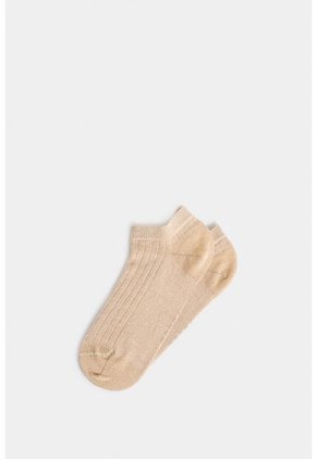 Calcetines Tobilleros Sereno Para Mujer Detalle Lúrex Calcetines Tobilleros Sereno Para Mujer Detalle Lúrex Arena XS VÉLEZ